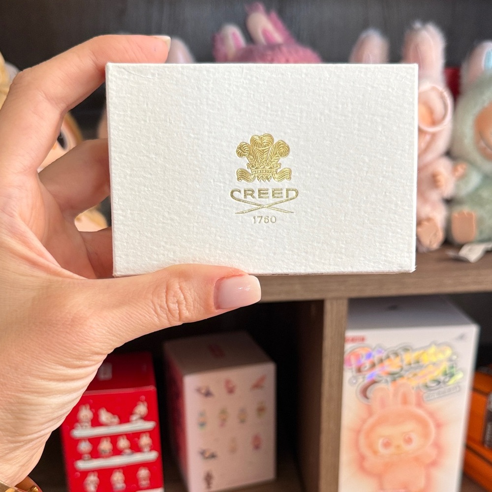 Creed Leather Wallet and 8 sample sprays